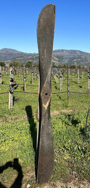 Antique 1911 Curtiss Pusher Model D Aircraft 92” Wooden Airplane Propeller