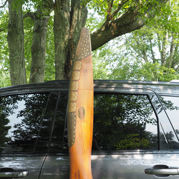 1920's Early Hartzell 80" Design 424 Scalloped Antique Wooden Wood Airplane Propeller