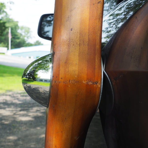 1920's Early Hartzell 80" Design 424 Scalloped Antique Wooden Wood Airplane Propeller