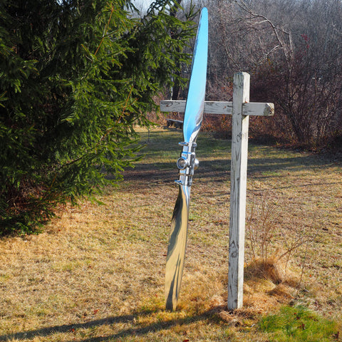 1929 Henry Ford Trimotor Tin Goose Hamilton Standard Steel Mirror Polished Airplane Propeller