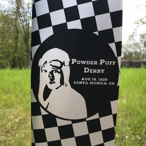 36" Custom 1929 Powder Puff Derby All Women Race Santa Monica, CA Airplane Propeller Trophy Blade