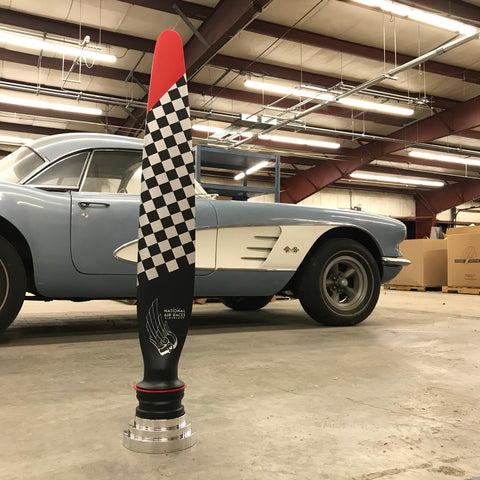 41" Custom 1932 Cleveland Air Races Championship Checkered Flag Airplane Propeller Trophy Blade