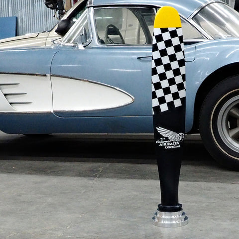 42" Custom 1938 Cleveland Air Races Championship Checkered Flag Airplane Propeller Trophy Blade