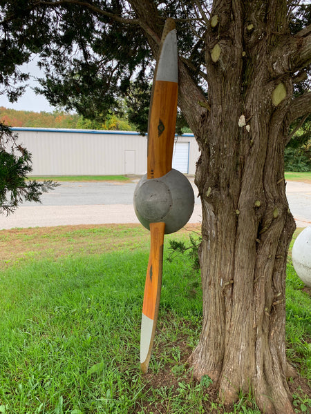 91" WWII Sensenich Ryan PT-22 Recruit Wooden Airplane Propeller w/ Spinner & Pinup Collection