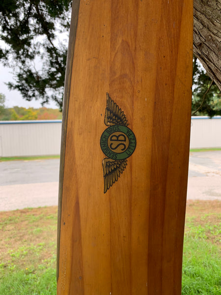 91" WWII Sensenich Ryan PT-22 Recruit Wooden Airplane Propeller w/ Spinner & Pinup Collection