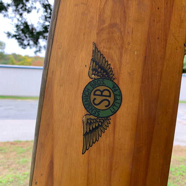 91" WWII Sensenich Ryan PT-22 Recruit Wooden Airplane Propeller w/ Spinner & Pinup Collection