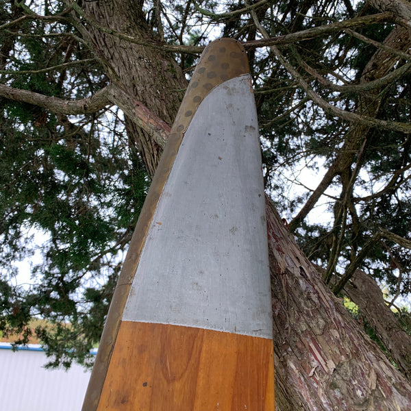 91" WWII Sensenich Ryan PT-22 Recruit Wooden Airplane Propeller w/ Spinner & Pinup Collection