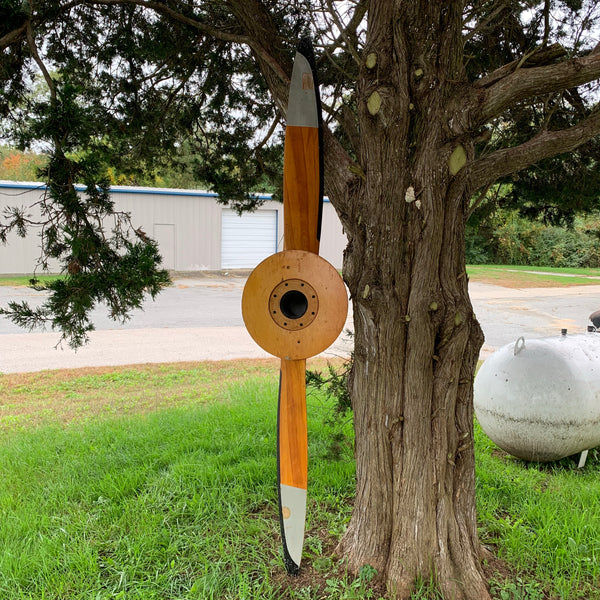 91" WWII Sensenich Ryan PT-22 Recruit Wooden Airplane Propeller w/ Spinner & Pinup Collection