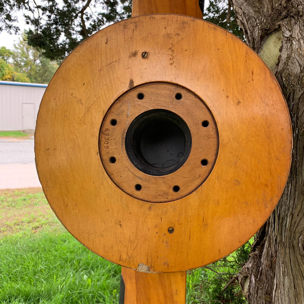 91" WWII Sensenich Ryan PT-22 Recruit Wooden Airplane Propeller w/ Spinner & Pinup Collection