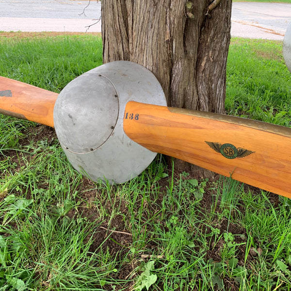 91" WWII Sensenich Ryan PT-22 Recruit Wooden Airplane Propeller w/ Spinner & Pinup Collection