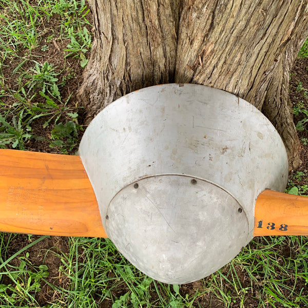 91" WWII Sensenich Ryan PT-22 Recruit Wooden Airplane Propeller w/ Spinner & Pinup Collection