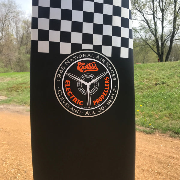 Curtiss Electric P-38 Lightning 1946 National Air Races Commemorative Airplane Propeller Blade