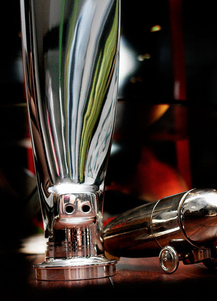 the Piggy High Polished Airplane Propeller Blade Display Sculpture