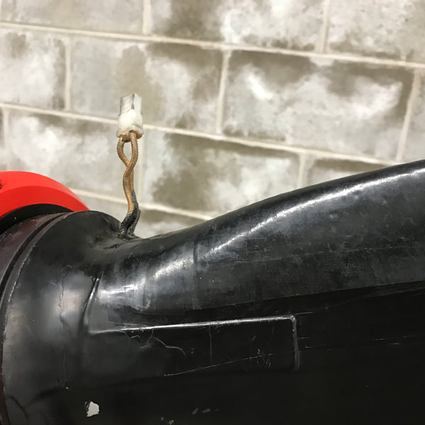 Rough Landing - 3-Bladed Crash Landing Airplane Propeller Runway Strike Sculpture II