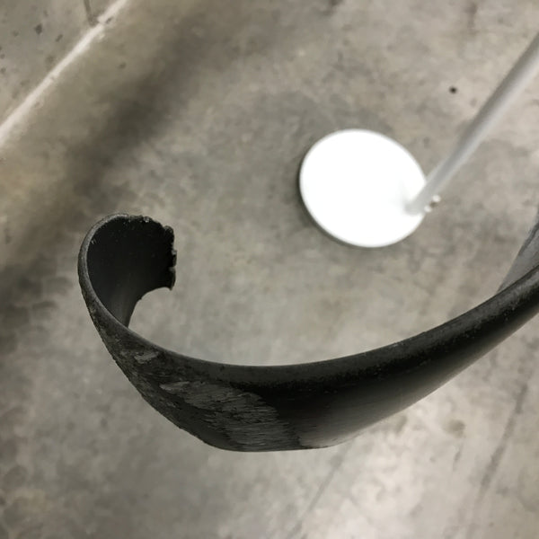 Rough Landing - 3-Bladed Crash Landing Airplane Propeller Runway Strike Sculpture II