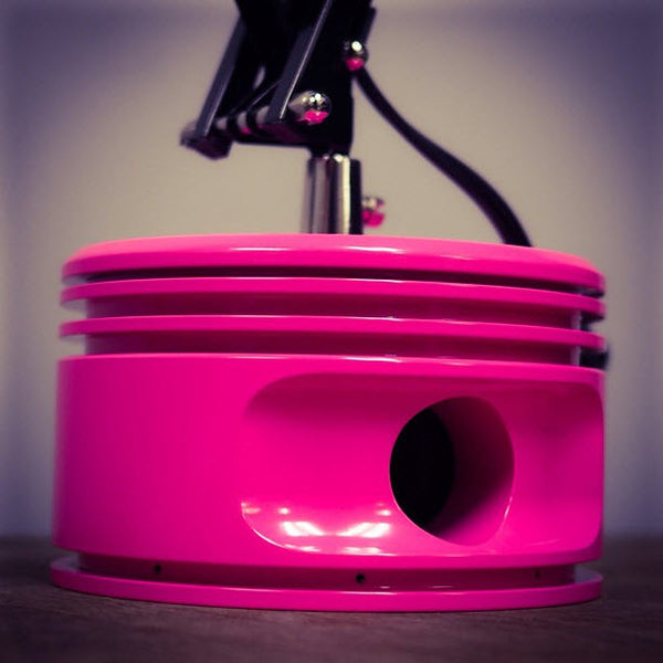 J-Cobs Radial Airplane Engine WWII Rock the Sky Aviator Piston Desk Lamp (Pilot Princess Pink Edition)