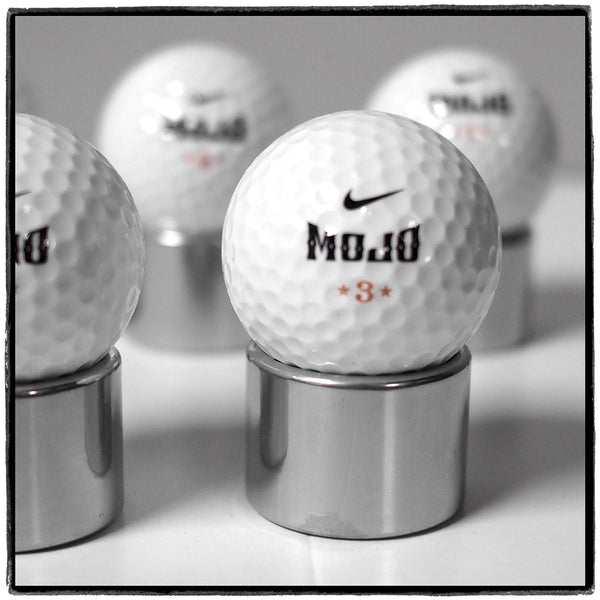 Ultra Premium Chrome Powdercoated Golf Ball Display Stand (1 per package)