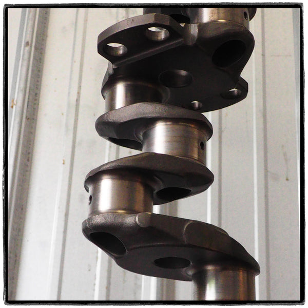 Airplane engine Aviation Art Crankshaft Industrial Martini Glass Side Table