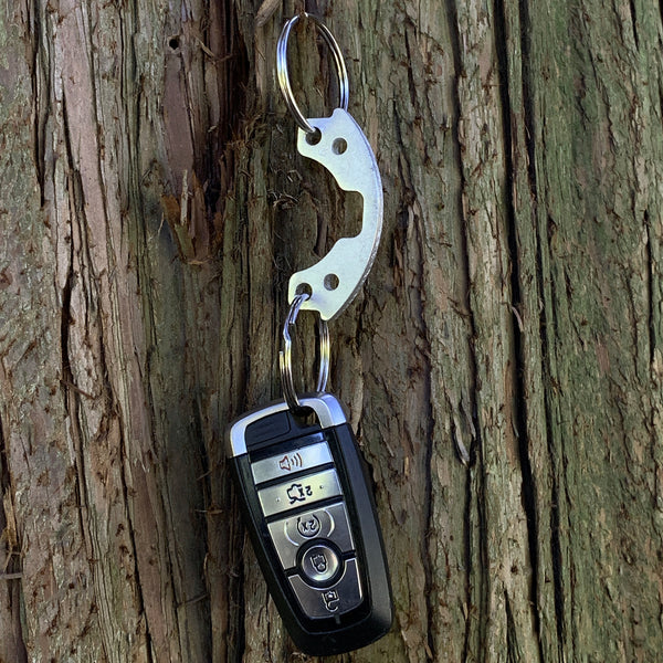 Cessna 402 Twin Engine Airplane Propeller Piston Latch Weight Keychain