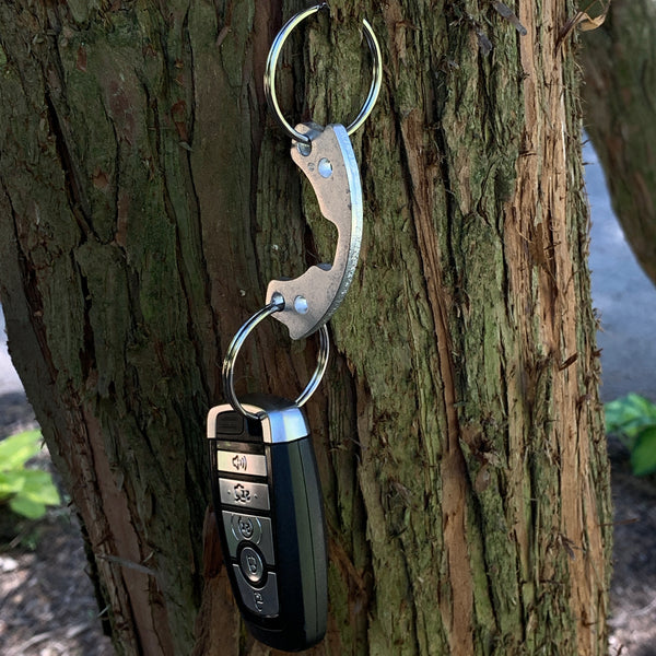 Cessna 402 Twin Engine Airplane Propeller Piston Latch Weight Keychain