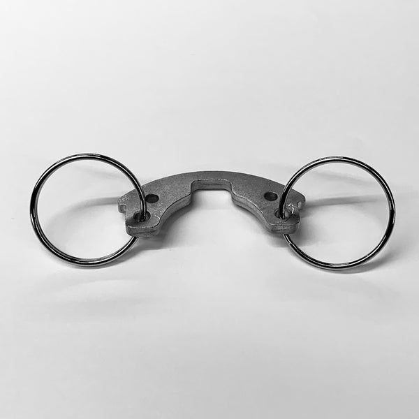 Cessna 402 Twin Engine Airplane Propeller Piston Latch Weight Keychain