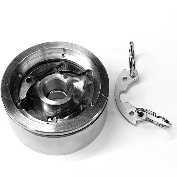 Cessna 402 Twin Engine Airplane Propeller Piston Latch Weight Keychain