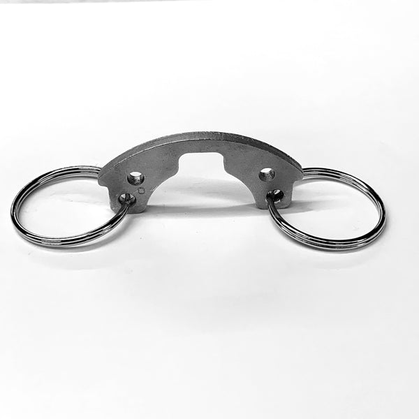 Cessna 402 Twin Engine Airplane Propeller Piston Latch Weight Keychain