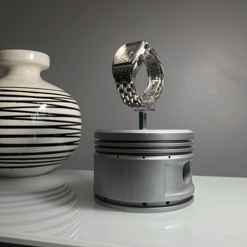 Continental Motors 0-200 C90 Airplane Engine Raw Piston Watch Display Stand (FLYING MONKEY)