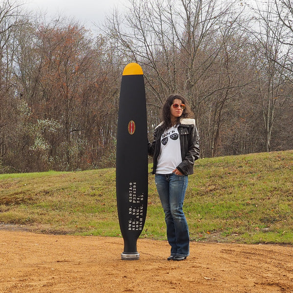 75" Hamilton Standard 6501A-0 F4U Authentic CORSAIR WWII Korean War Airplane Propeller Blade