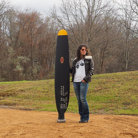 75" Hamilton Standard 6501A-0 F4U Authentic CORSAIR WWII Korean War Airplane Propeller Blade