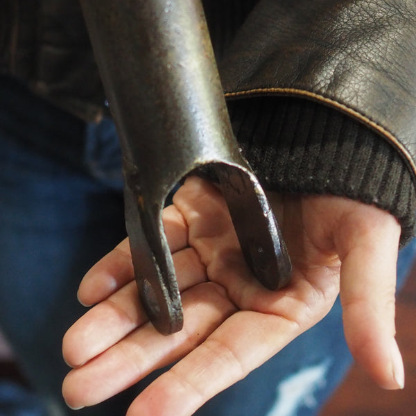 Curtiss Jenny Canuck Original 1918 WWI Wooden Airplane Control Stick