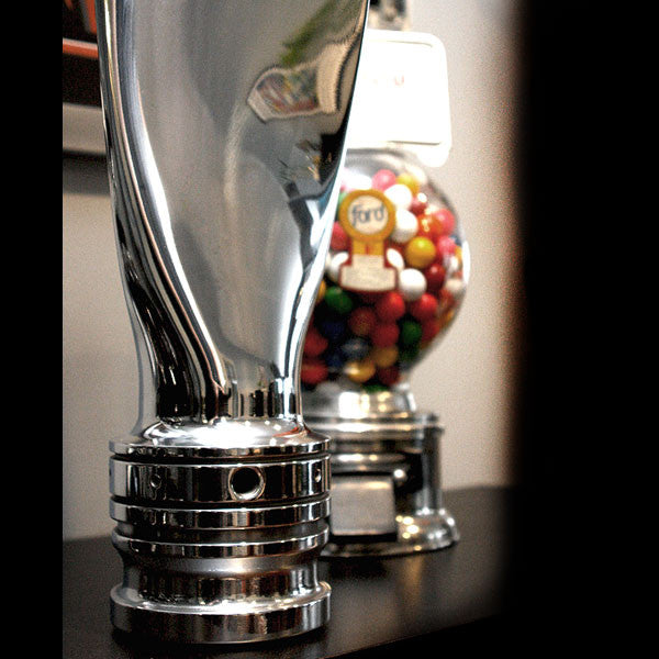 The Cutlass High Polished Airplane Propeller Blade Sculpture