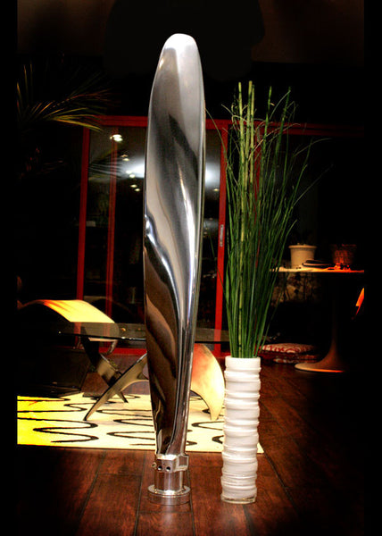Dowty Mirror High Polished Airplane Propeller Blade Sculpture