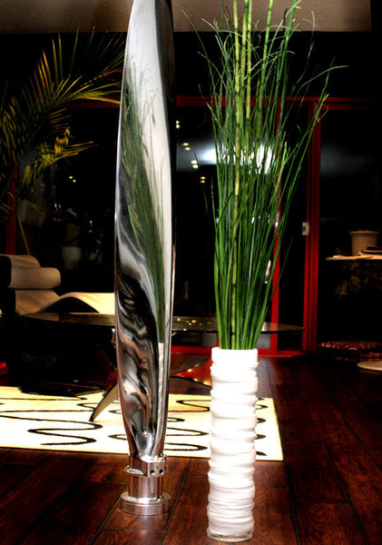 Dowty Mirror High Polished Airplane Propeller Blade Sculpture