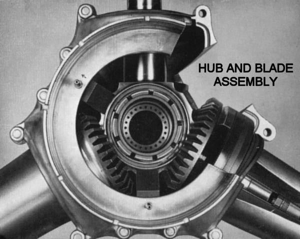 1940's 14FT Goodyear Super Corsair XF2G-1 3-Bladed Hamilton Standard 6491A-14 Complete Airplane Propeller