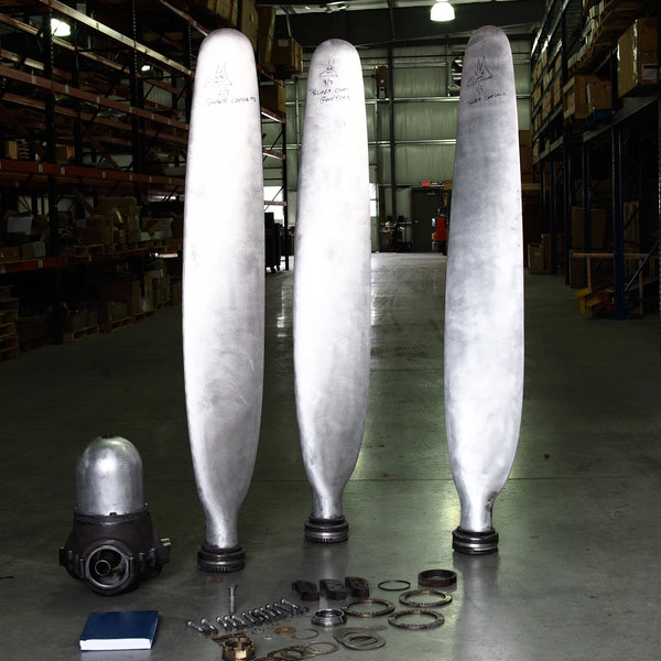 1940's 14FT Goodyear Super Corsair XF2G-1 3-Bladed Hamilton Standard 6491A-14 Complete Airplane Propeller