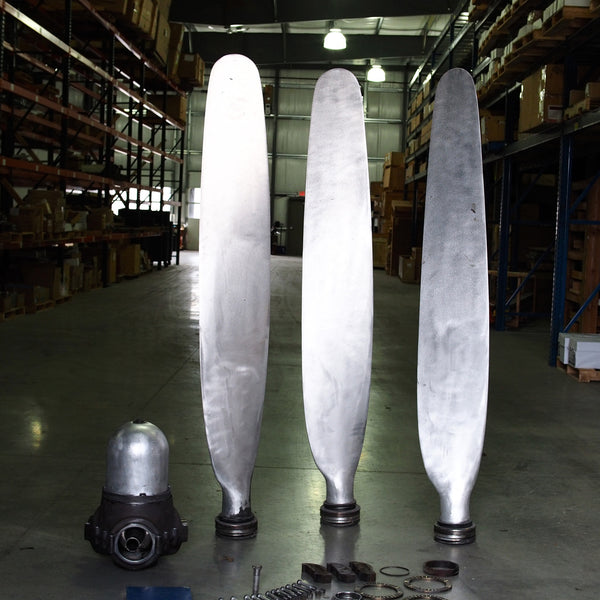 1940's 14FT Goodyear Super Corsair XF2G-1 3-Bladed Hamilton Standard 6491A-14 Complete Airplane Propeller