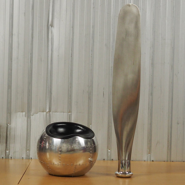 Grumman Albatross HU-16 Flying Boat 1950's Hamilton Standard Nickel Plated Airplane Propeller Blade