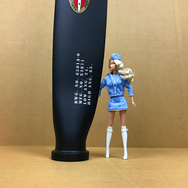 F4U Corsair Hamilton Standard Mini Warbird WWII Authentic Airplane Propeller Blade Sculpture