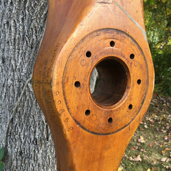 Hartzell Class L Blimp Airship WWII US Navy Goodyear Wooden Airplane Propeller