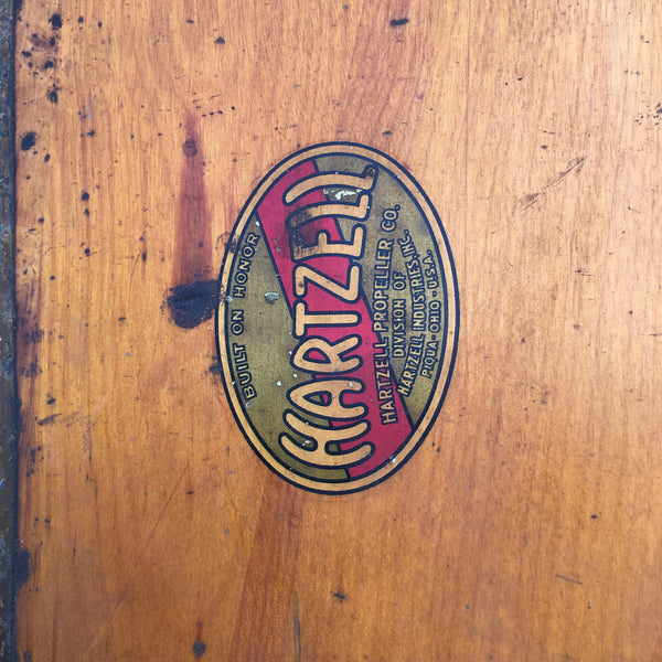 Hartzell Class L Blimp Airship WWII US Navy Goodyear Wooden Airplane Propeller