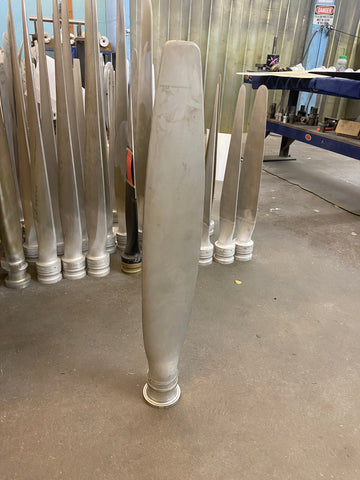 Beechcraft Bonanza H35 Polished McCauley Threaded Blade