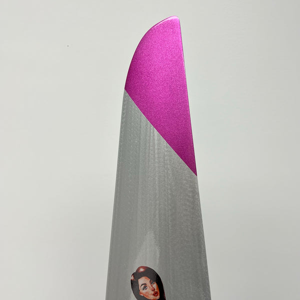 38" Pinup Girl Space Babe Cessna 182 Scimitar Propeller Blade Art Metal Display