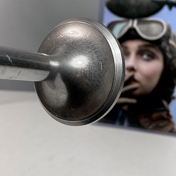 P51 Mustang Supermarine Spitfire WWII Airplane Engine Intake Valve Photo Frame Business Card Display