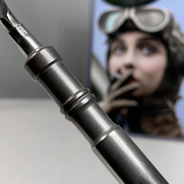 P51 Mustang Supermarine Spitfire WWII Airplane Engine Intake Valve Photo Frame Business Card Display