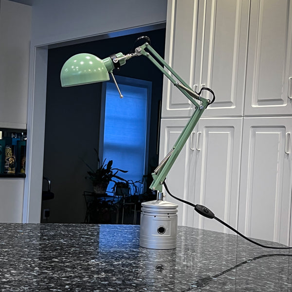 1910's Curtiss JN-4 Jenny WWI OX-5 Engine Piston Aviator Desk Lamp