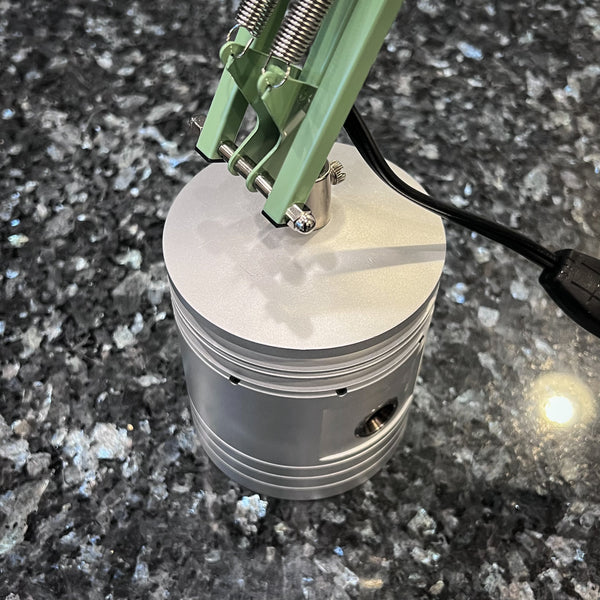 1910's Curtiss JN-4 Jenny WWI OX-5 Engine Piston Aviator Desk Lamp