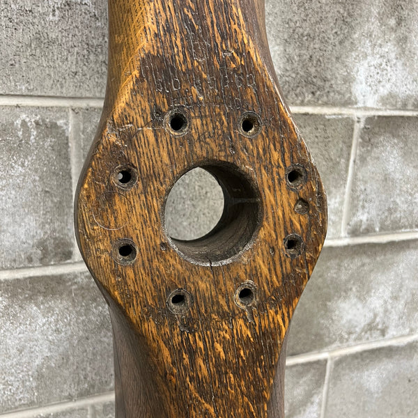 100" Curtiss OX-5 JN-4 Jenny WWI Toothpick Wooden Airplane Propeller by Southern Aircraft Company (High Point, NC)