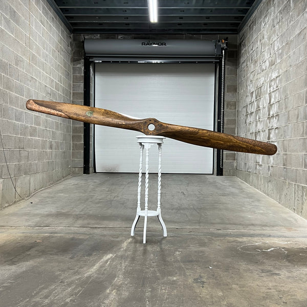 100" Curtiss OX-5 JN-4 Jenny WWI Toothpick Wooden Airplane Propeller by Southern Aircraft Company (High Point, NC)