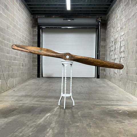 100" Curtiss OX-5 JN-4 Jenny WWI Toothpick Wooden Airplane Propeller by Southern Aircraft Company (High Point, NC)